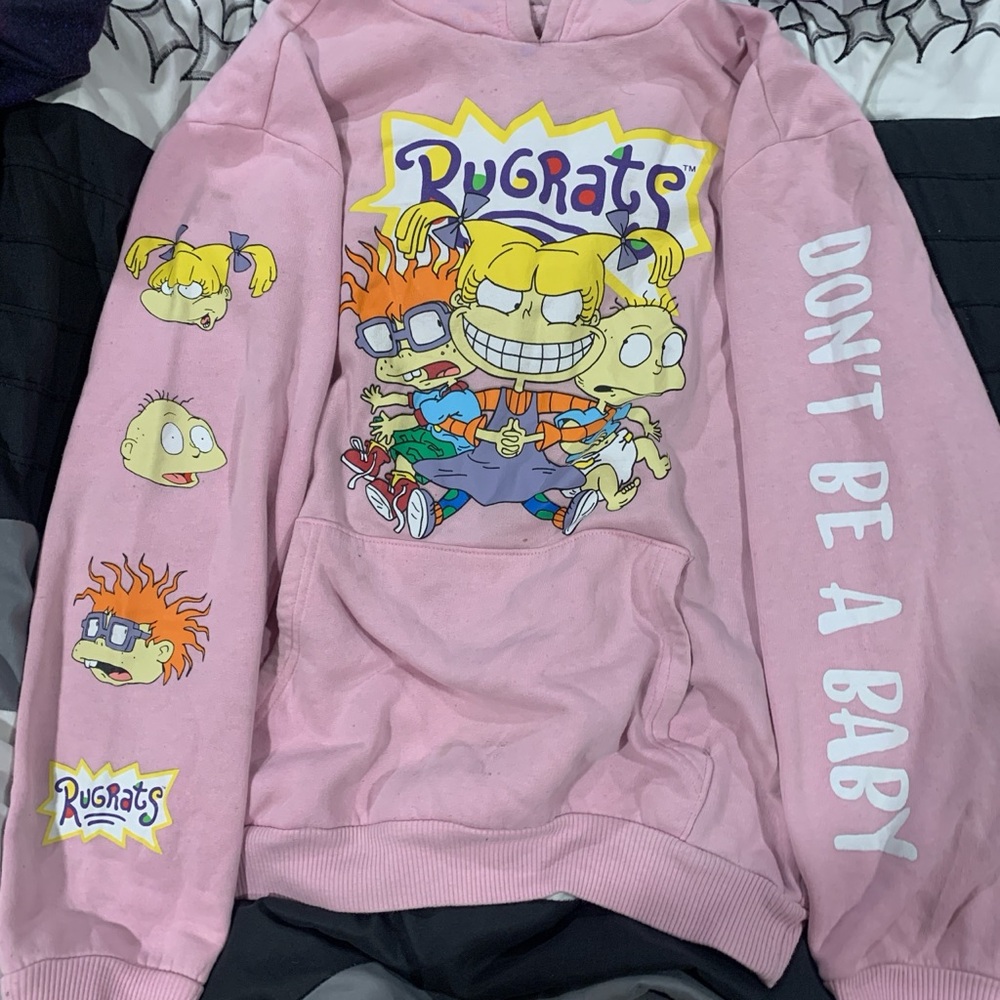 Pink rugrats hoddie